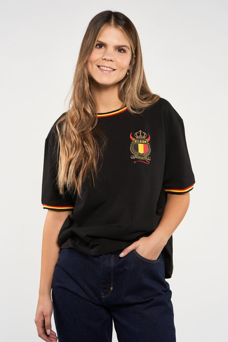 T-shirt (korte mouwen) Zwart - ZEB STYLE LAB
