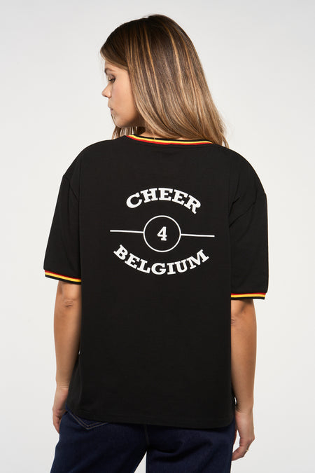 T-shirt (korte mouwen) Zwart - ZEB STYLE LAB