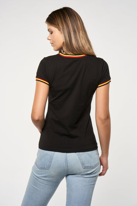 T-shirt (korte mouwen) Zwart - ZEB STYLE LAB