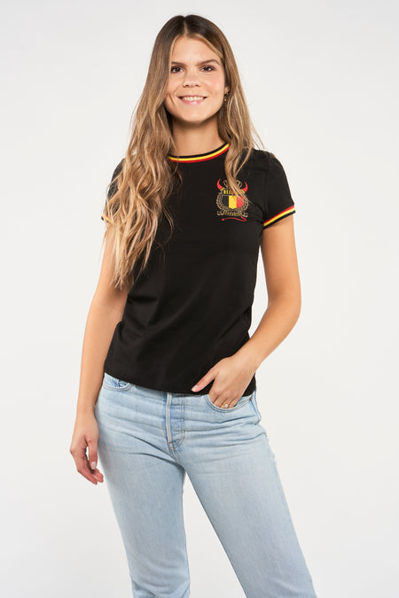 T-shirt (korte mouwen) Zwart - ZEB STYLE LAB