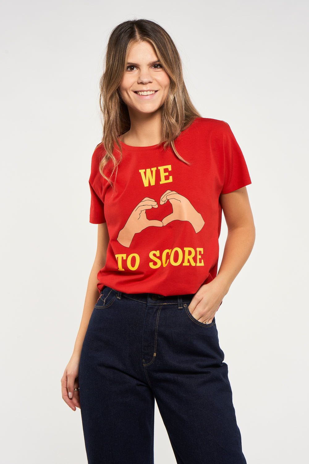 T-shirt (korte mouwen) Rood - ZEB STYLE LAB