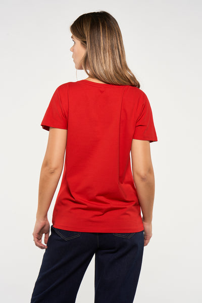 T-shirt (korte mouwen) Rood - ZEB STYLE LAB